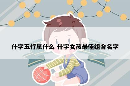 什字五行属什么 什字女孩最佳组合名字