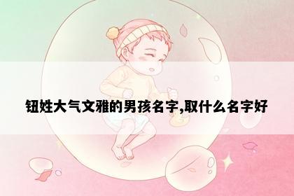 钮姓大气文雅的男孩名字,取什么名字好