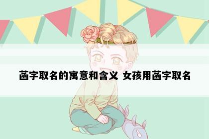 菡字取名的寓意和含义 女孩用菡字取名