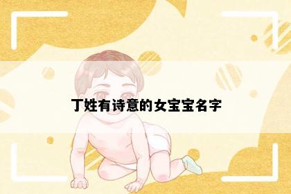 丁姓有诗意的女宝宝名字