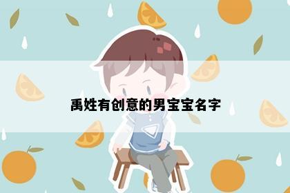禹姓有创意的男宝宝名字