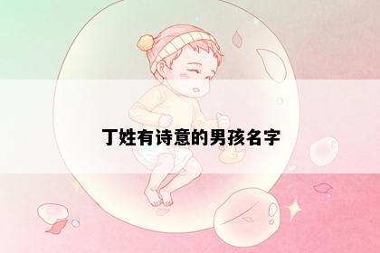 丁姓有诗意的男孩名字