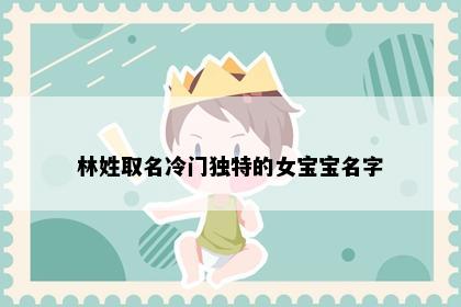 林姓取名冷门独特的女宝宝名字