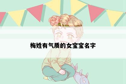 梅姓有气质的女宝宝名字