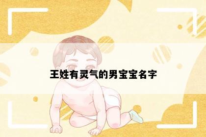 王姓有灵气的男宝宝名字