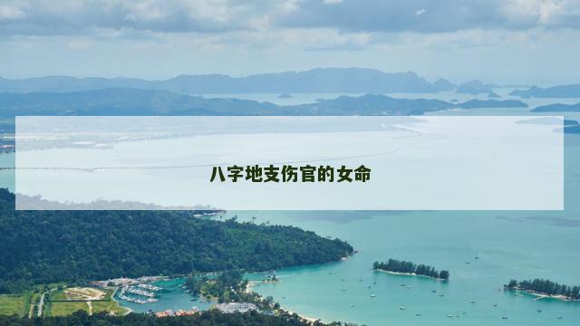 八字地支伤官的女命 八字地支伤官的女命