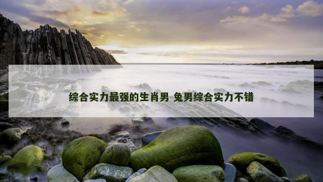 综合实力最强的生肖男 兔男综合实力不错 综合实力最强的生肖男 兔男综合实力不错