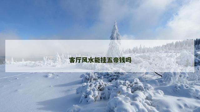 客厅风水能挂五帝钱吗