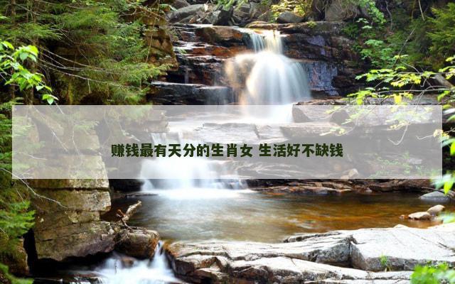 赚钱最有天分的生肖女 生活好不缺钱