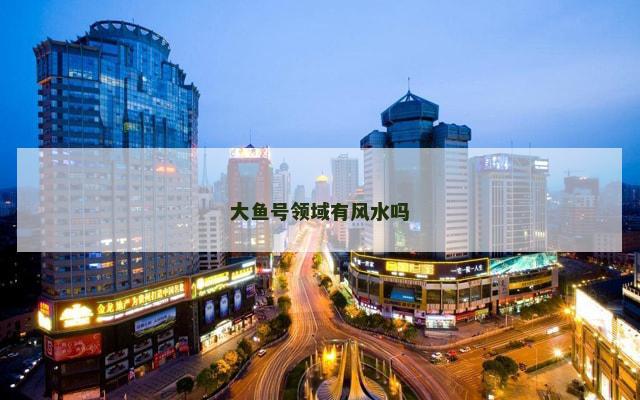 大鱼号领域有风水吗 大鱼号领域有风水吗