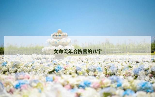 女命流年合伤官的八字 女命流年合伤官的八字