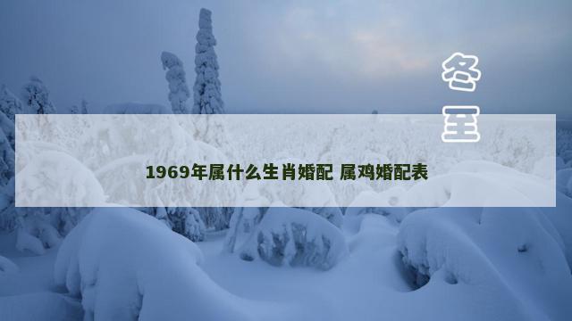 1969年属什么生肖婚配 属鸡婚配表 1969年属什么生肖婚配 属鸡婚配表