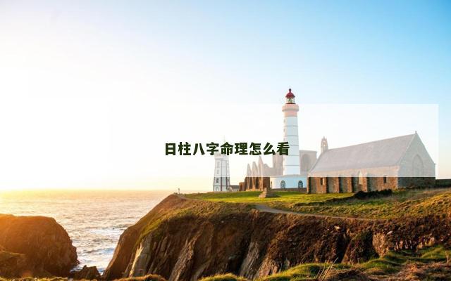 日柱八字命理怎么看