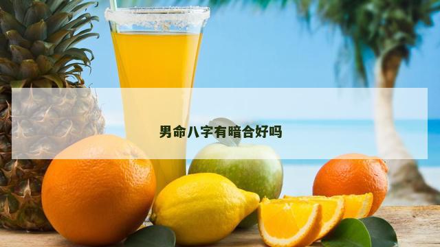 男命八字有暗合好吗 男命八字有暗合好吗