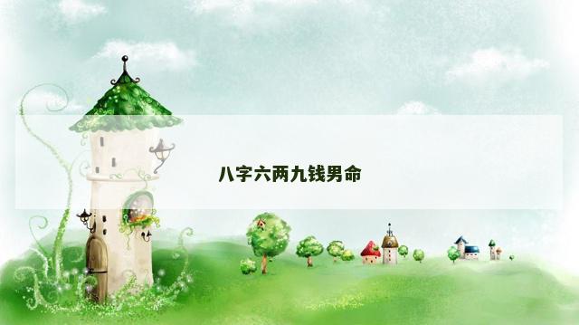 八字六两九钱男命