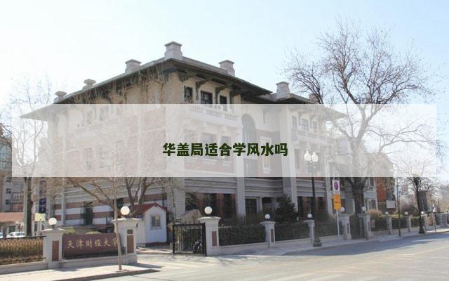 华盖局适合学风水吗