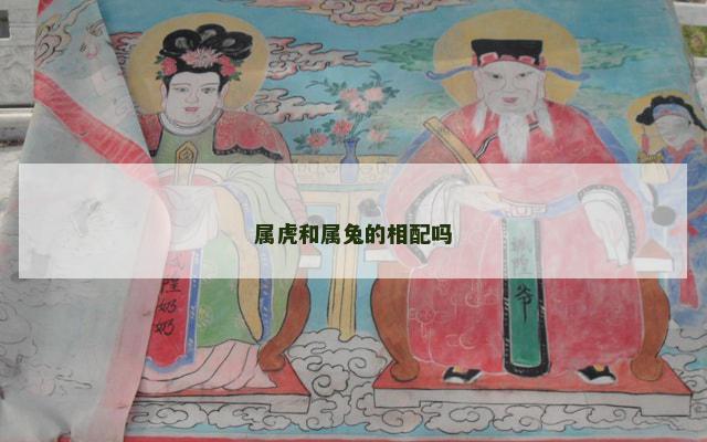 属虎和属兔的相配吗